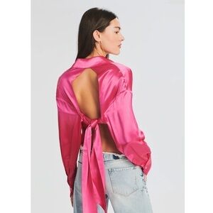 SER.O.YA Mel Top In Hot Pink